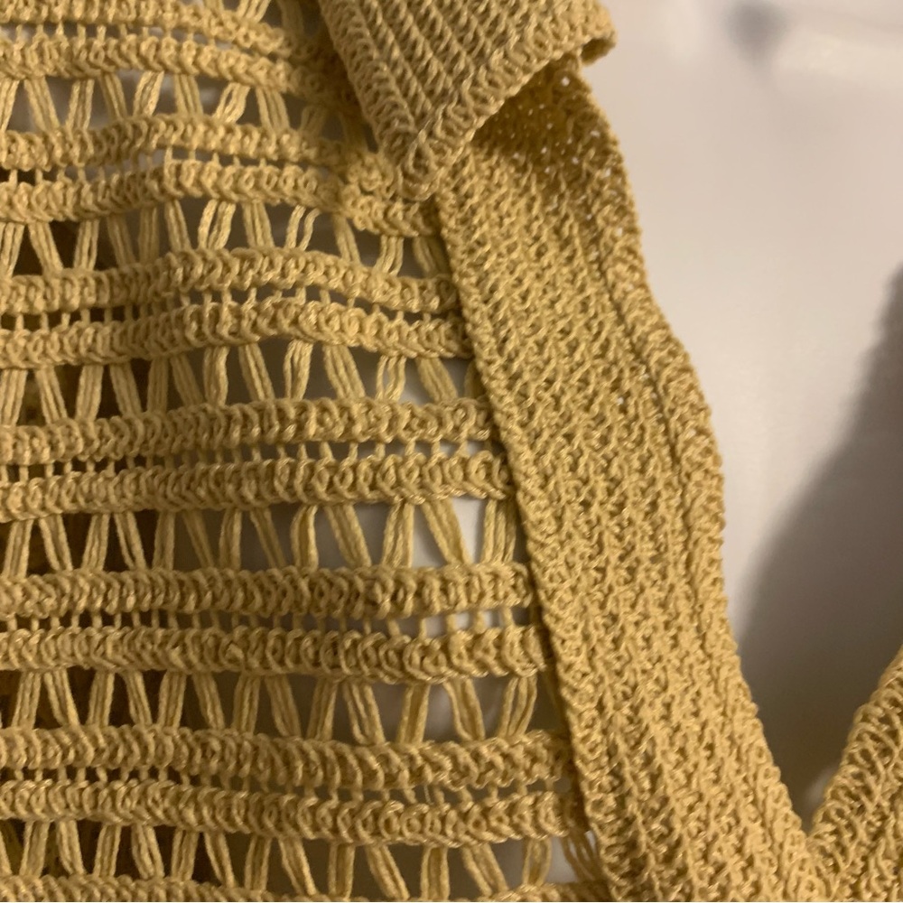 NWT CROCHET-LOOK PULLOVER SHIRT XXL - Picture 3 of 6